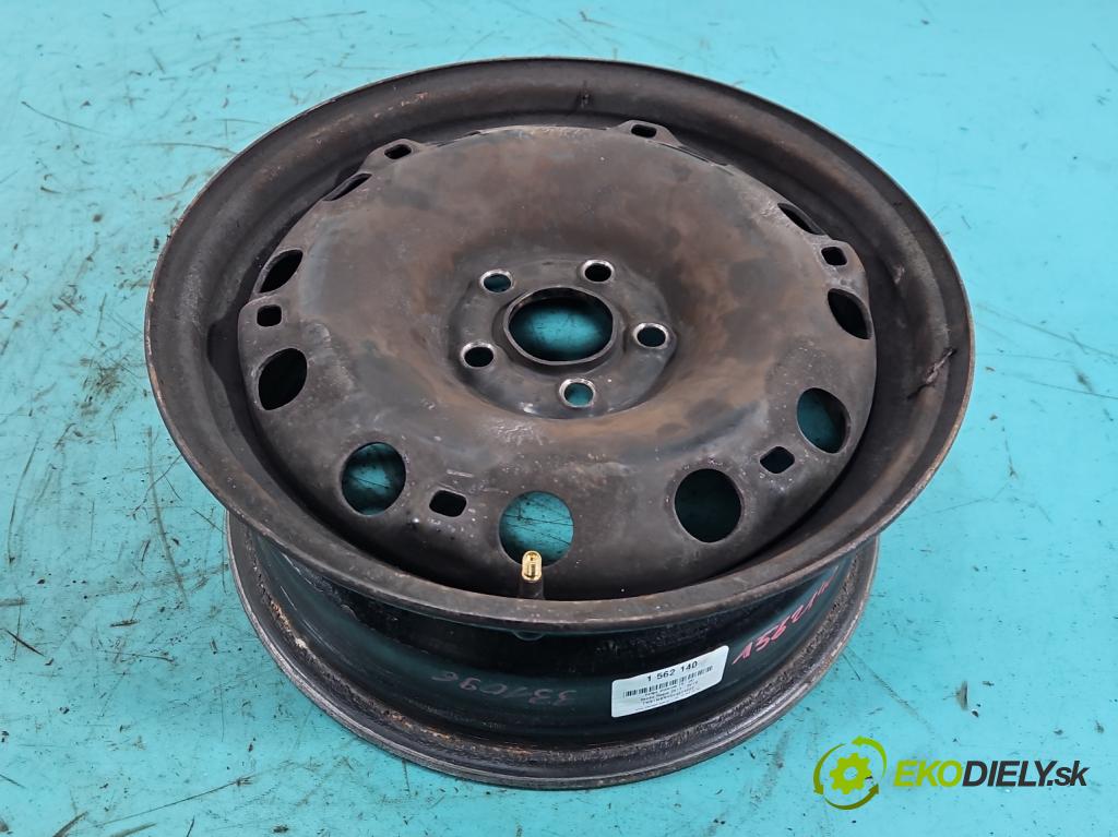 Skoda Rapid 2012-2019 1.2 TSI 86 HP manual 63 kW 1197 cm3 5- Disk oceľový 15