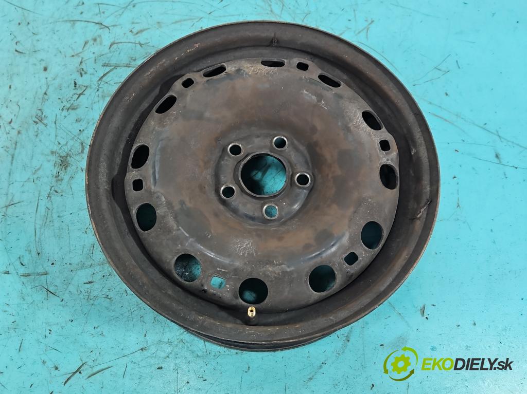 Skoda Rapid 2012-2019 1.2 TSI 86 HP manual 63 kW 1197 cm3 5- Disk oceľový 15"