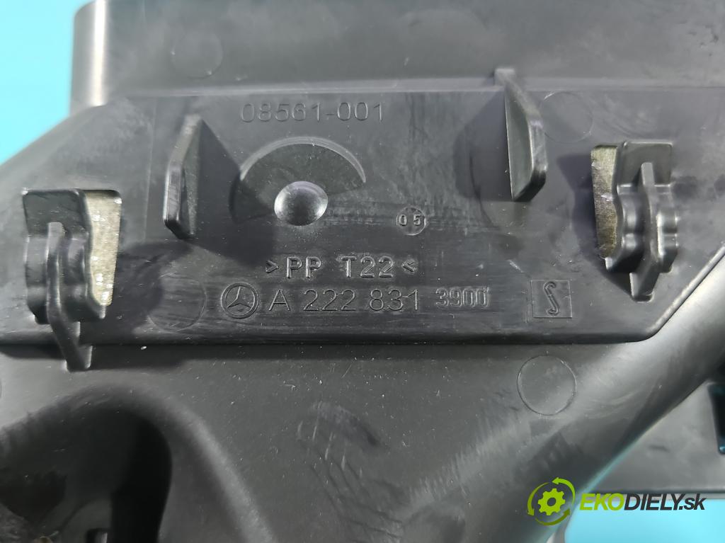 Mercedes S W222 2013-2020 3.0 cdi (656929) 340KM automatic 250 kW 2925 cm3 4- Mřížka: topení medián: A2228313900 (Mřížka topení)