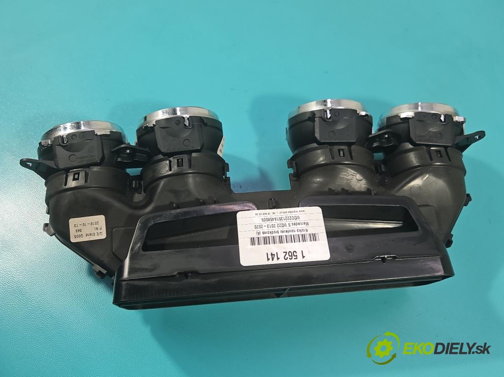 Mercedes S W222 2013-2020 3.0 cdi (656929) 340KM automatic 250 kW 2925 cm3 4- Mřížka: topení medián: A2228313900 (Mřížka topení)