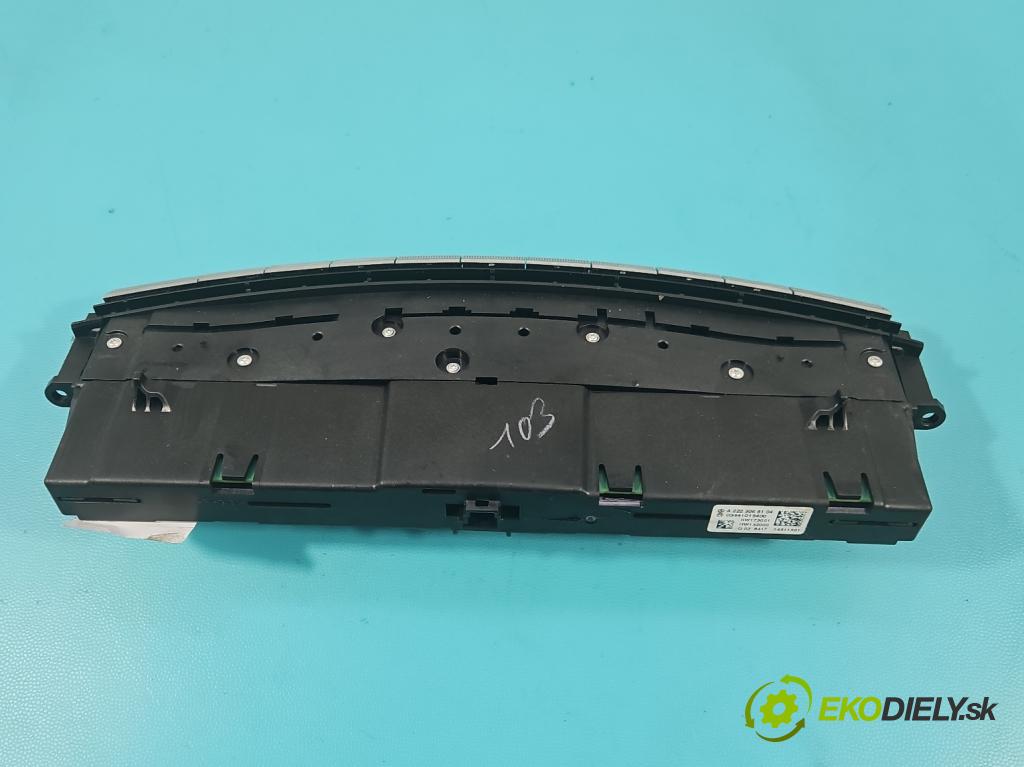 Mercedes S W222 2013-2020 3.0 cdi 656929 340KM: automatic 250 kW 2925 cm3 4- panel kúrenia A2229068104