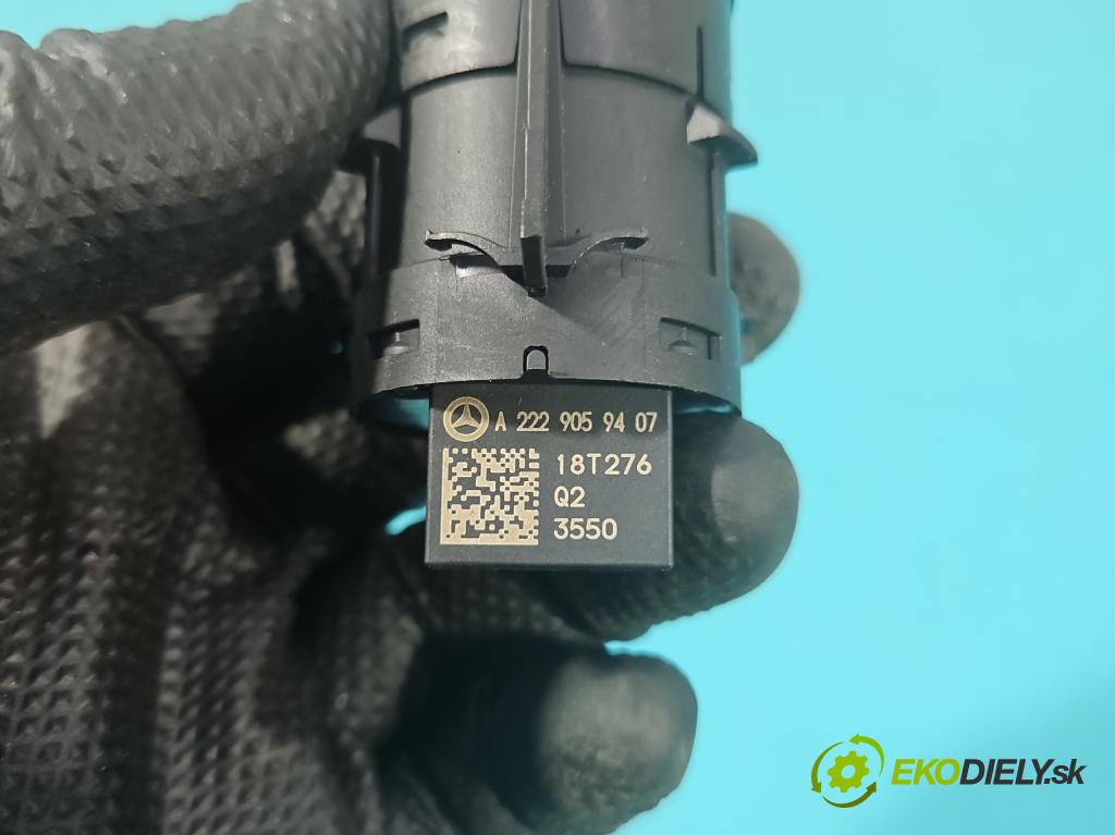 Mercedes S W222 2013-2020 3.0 cdi (656929) 340KM: automatic 250 kW 2925 cm3 4- prepínač ostatné A2229059407