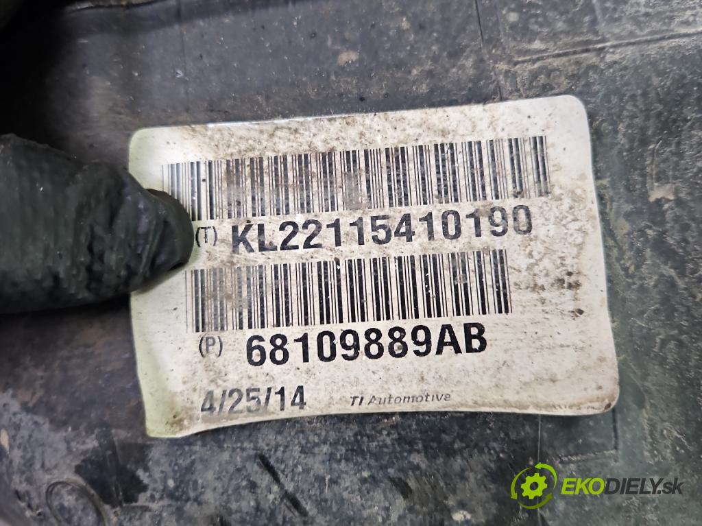 Jeep Cherokee KL 2013-2023 2.0 multijet: 140 HP manual 103 kW 1956 cm3 5- Nádrž: palivo 68109900AB (Palivová nádrž)