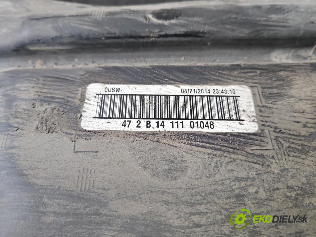 Jeep Cherokee KL 2013-2023 2.0 multijet: 140 HP manual 103 kW 1956 cm3 5- Nádrž: palivo 68109900AB (Palivová nádrž)