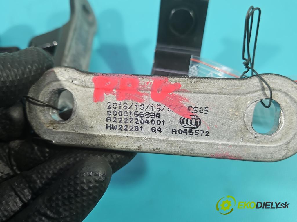 Mercedes S W222 2013-2020 3.0 cdi (656929) 340KM automatic 250 kW 2925 cm3 4- Závěs: dveře přední pravý A2227204001