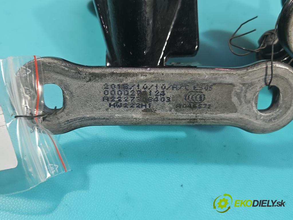 Mercedes S W222 2013-2020 3.0 cdi (656929) 340KM automatic 250 kW 2925 cm3 4- Závěs: dveře zadní pravý A2227300237