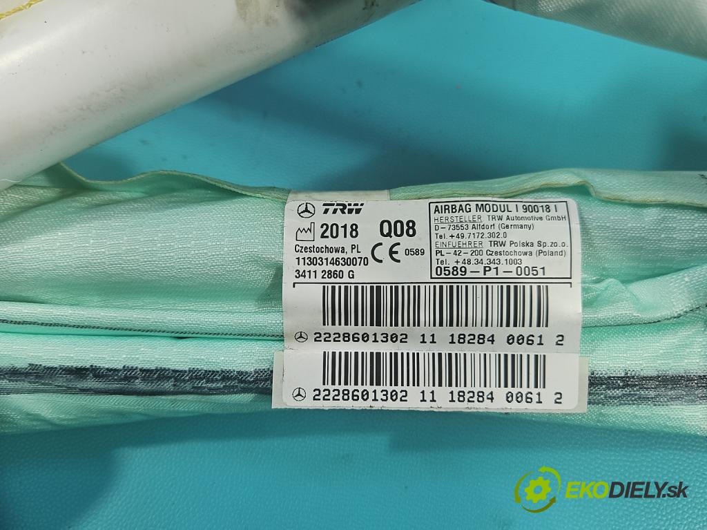 Mercedes S W222 2013-2020 3.0 cdi (656929) 340KM: automatic 250 kW 2925 cm3 4- clona pravé 2228601302