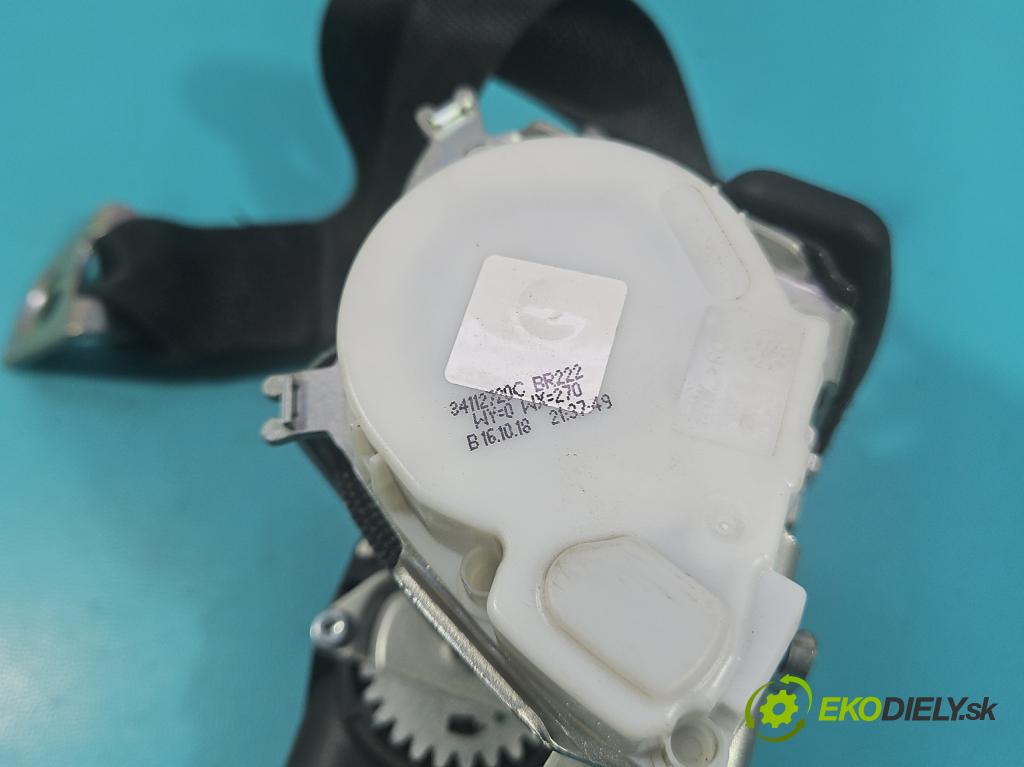 Mercedes S W222 2013-2020 3.0 cdi 656929 340KM: automatic 250 kW 2925 cm3 4- pas bezpečnosť: zadné ľavý 34112720C