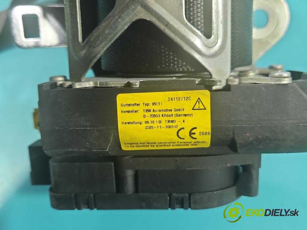 Mercedes S W222 2013-2020 3.0 cdi 656929 340KM: automatic 250 kW 2925 cm3 4- pas bezpečnosť: zadné ľavý 34112720C