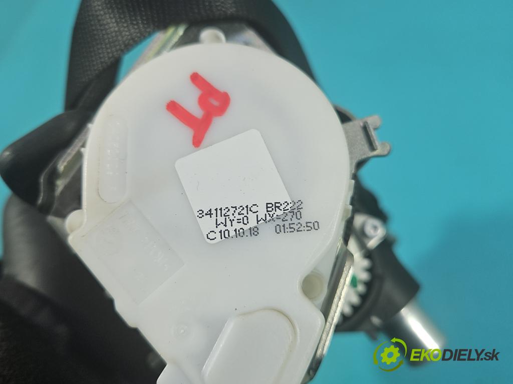 Mercedes S W222 2013-2020 3.0 cdi 656929 340KM: automatic 250 kW 2925 cm3 4- pas bezpečnosť: zadné pravý 34112721C