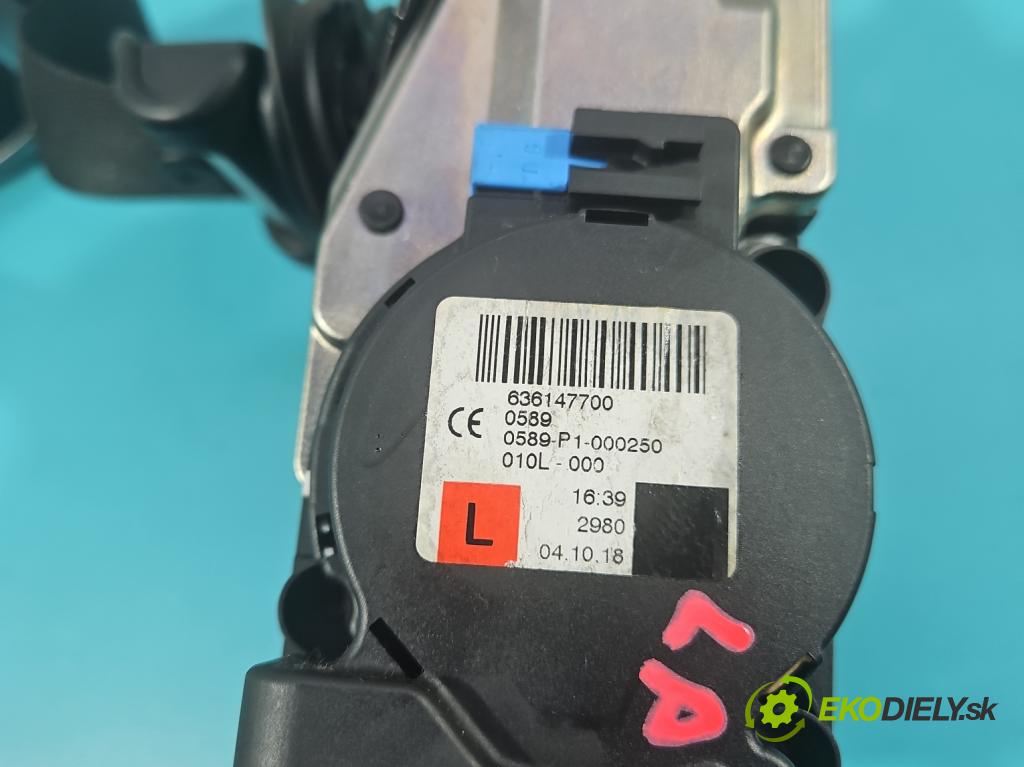 Mercedes S W222 2013-2020 3.0 cdi 656929 340KM: automatic 250 kW 2925 cm3 4- pas bezpečnosť: predné ľavý 636147700