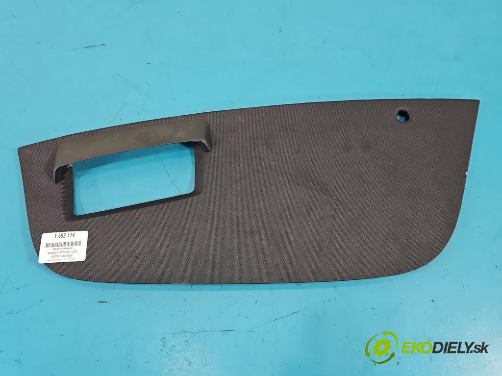 Mercedes S W222 2013-2020 3.0 cdi (656929) 340KM automatic 250 kW 2925 cm3 4- kryt plastová A2226809605