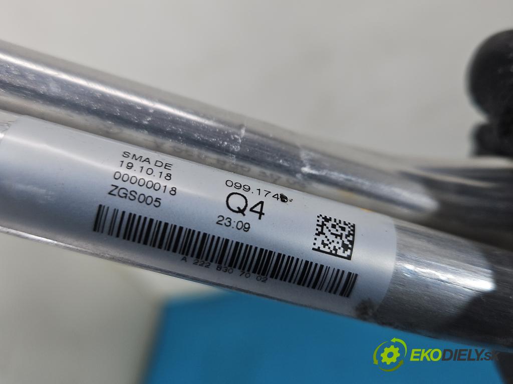 Mercedes S W222 2013-2020 3.0 cdi (656929) 340KM automatic 250 kW 2925 cm3 4- trubka systému chłodzenia A2228307002