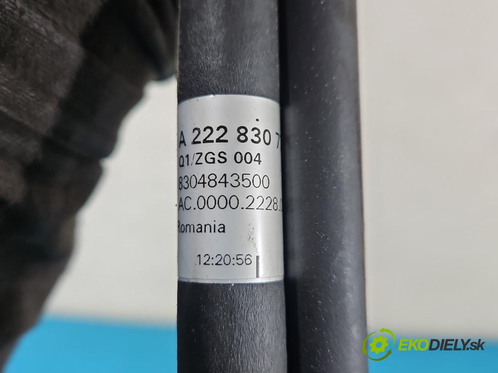 Mercedes S W222 2013-2020 3.0 cdi (656929) 340KM automatic 250 kW 2925 cm3 4- trubka klíma A2228307703