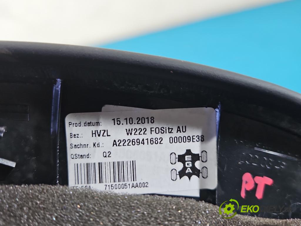 Mercedes S W222 2013-2020 3.0 cdi 656929 340KM automatic 250 kW 2925 cm3 4- kryt A2226941682