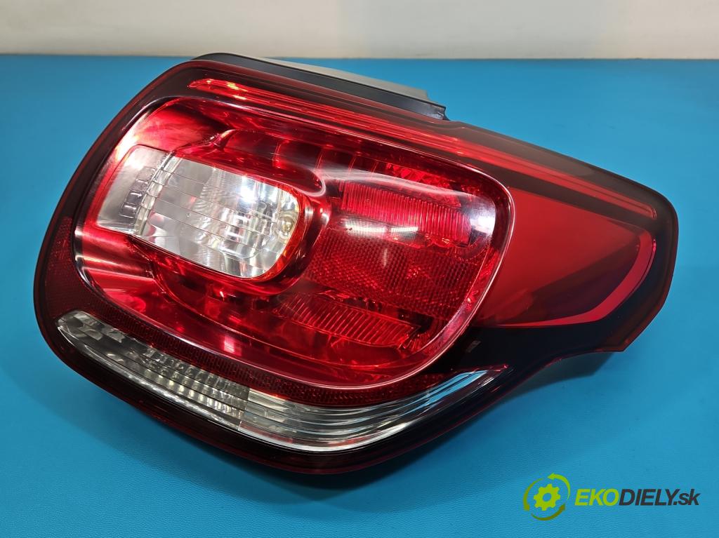 Citroen DS3 2010-2016 1.6 hdi 92 HP manual 68 kW 1560 cm3 3- svetlo / reflektor zadné pravé 9676973380 (Kľučka dverí ostatné)