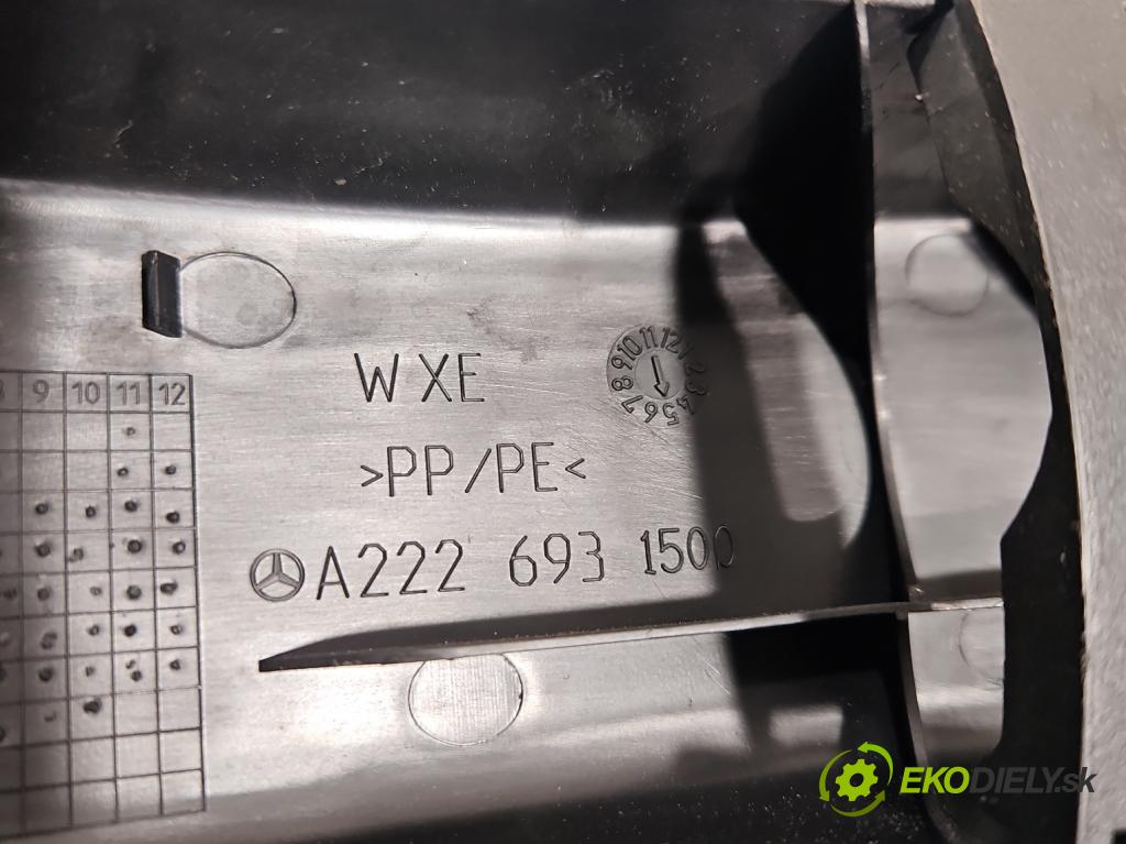 Mercedes S W222 2013-2020 3.0 cdi (656929) 340KM automatic 250 kW 2925 cm3 4- kryt plastová A22269315