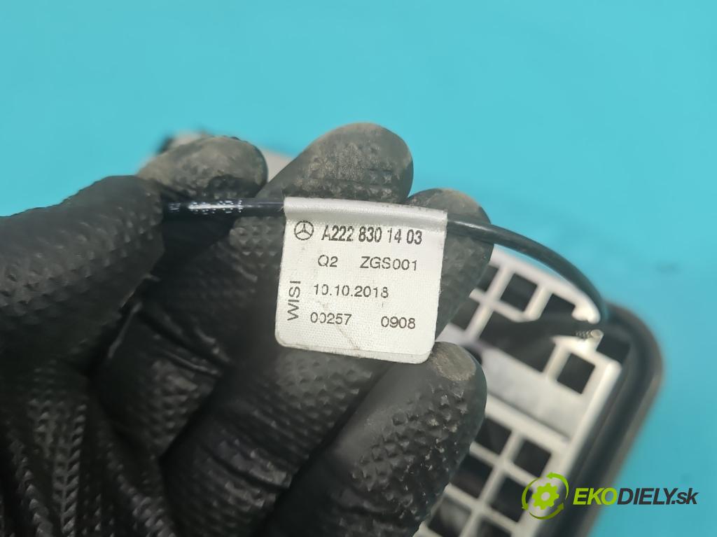 Mercedes S W222 2013-2020 3.0 cdi 656929 340KM: automatic 250 kW 2925 cm3 4- Vstup: vzduchu A2228301403