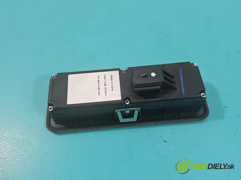 Jeep Cherokee KL 2013-2023 2.0 multijet 140 hp manual 103 kW 1956 cm3 5- klika kufrových dveří zadní