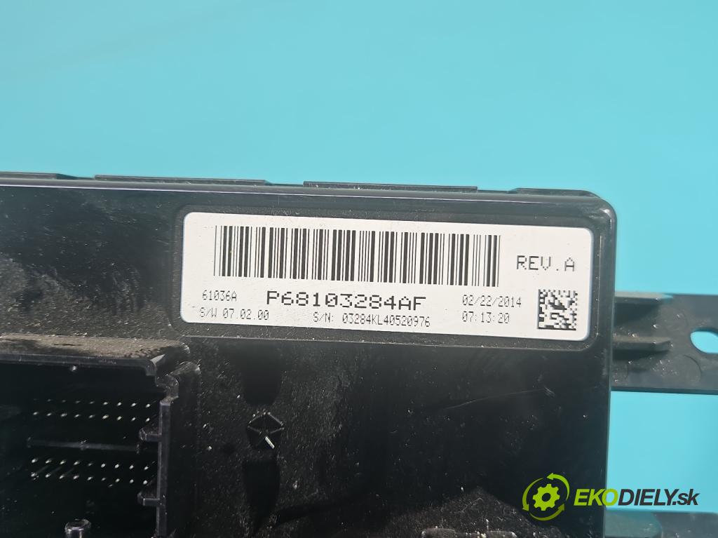 Jeep Cherokee KL 2013-2023 2.0 multijet: 140 HP manual 103 kW 1956 cm3 5- riadiaca jednotka ostatné P68103284AF