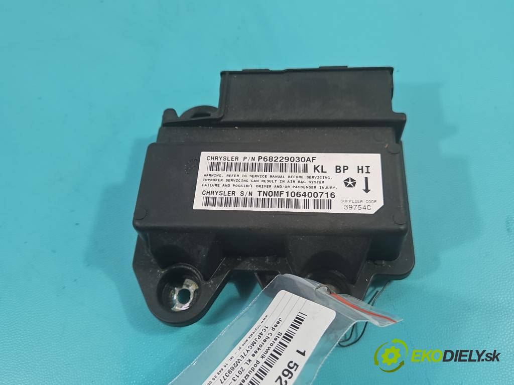 Jeep Cherokee KL 2013-2023 2.0 multijet: 140 HP manual 103 kW 1956 cm3 5- riadiaca jednotka vankúše: P68229030AF