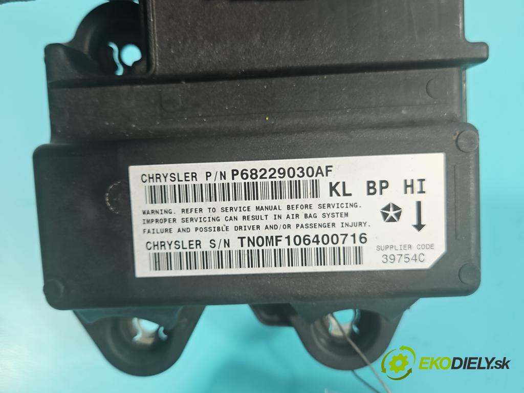 Jeep Cherokee KL 2013-2023 2.0 multijet: 140 HP manual 103 kW 1956 cm3 5- riadiaca jednotka vankúše: P68229030AF