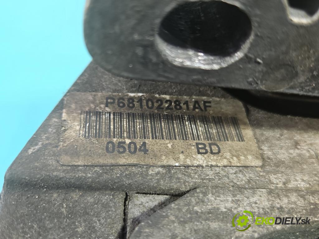 Jeep Cherokee KL 2013-2023 2.0 multijet 140 hp manual 103 kW 1956 cm3 5- Polštář: motoru P68102281AF (Držák motoru)