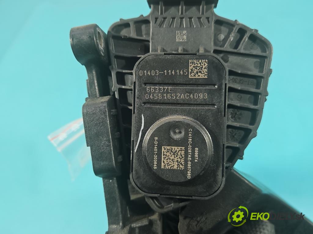 Jeep Cherokee KL 2013-2023 2.0 multijet: 140 HP manual 103 kW 1956 cm3 5- pedal plyn potenciometr: