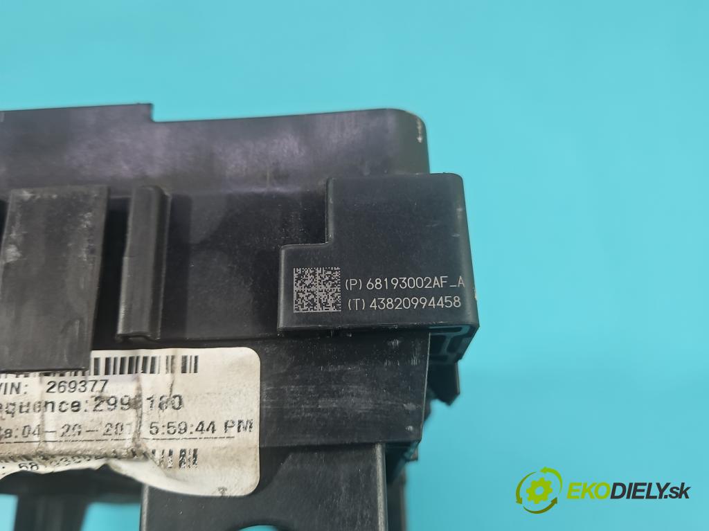 Jeep Cherokee KL 2013-2023 2.0 multijet 140 hp manual 103 kW 1956 cm3 5- skříňka pojistková 68193002AF (Pojistková skříňka)