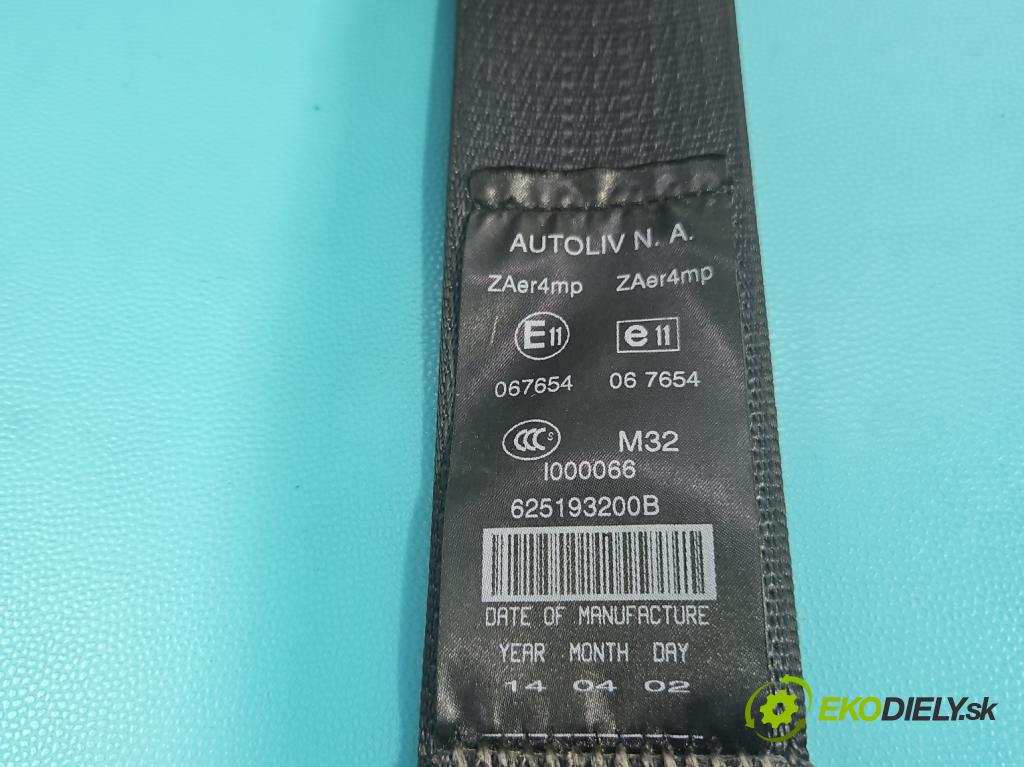 Jeep Cherokee KL 2013-2023 2.0 multijet: 140 HP manual 103 kW 1956 cm3 5- pas bezpečnosť: predné pravý