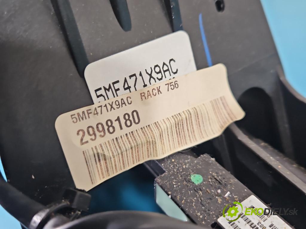 Jeep Cherokee KL 2013-2023 2.0 multijet: 140 HP manual 103 kW 1956 cm3 5- Páka: Změny: stupeň,rýchlosť 5MF471X9AC (Rýchlostná páka (kulisa))