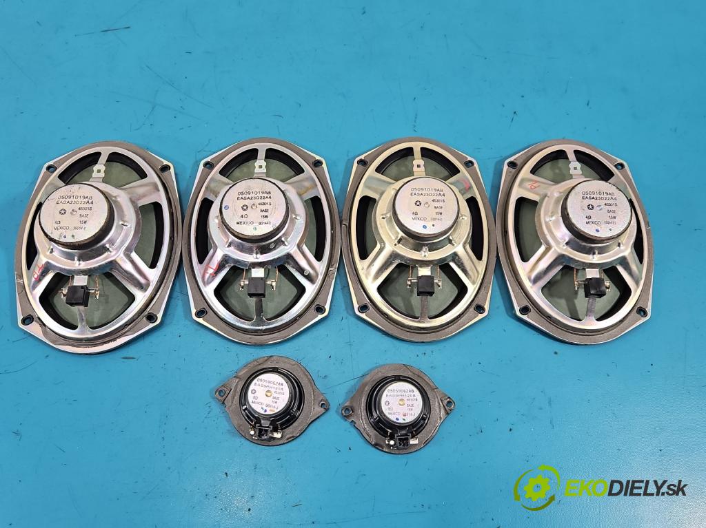 Jeep Cherokee KL 2013-2023 2.0 multijet: 140 HP manual 103 kW 1956 cm3 5- reproduktory komplet 05059062AB