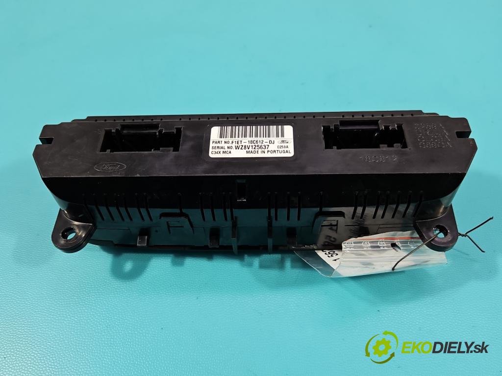 Ford Focus Mk3 2010-2018 1.5 EcoBoost: 150 hp manual 110 kW 1498 cm3 4- palubní deska panel topení F1ET-18C612-DJ
