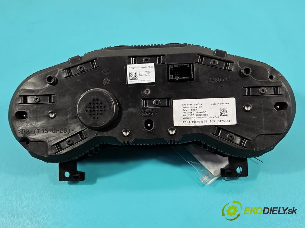 Ford Focus Mk3 2010-2018 1.5 EcoBoost: 150 HP manual 110 kW 1498 cm3 4- prístrojovka/ budíky F1ET-10849-BJS (Prístrojová doska)