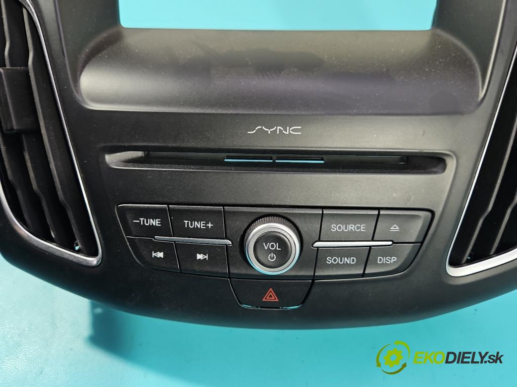 Ford Focus Mk3 2010-2018 1.5 EcoBoost: 150 hp manual 110 kW 1498 cm3 4- Radio továrna: F1BT-18C815-GAM