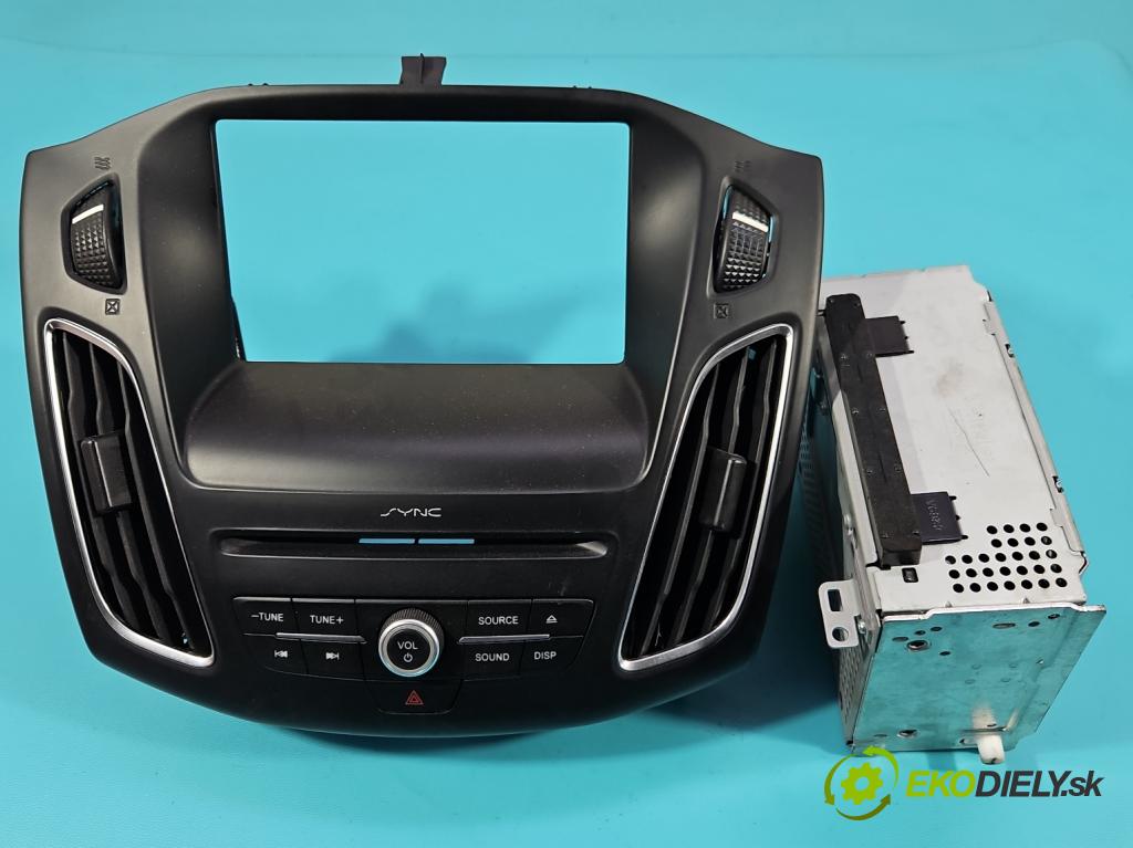 Ford Focus Mk3 2010-2018 1.5 EcoBoost: 150 hp manual 110 kW 1498 cm3 4- Radio továrna: F1BT-18C815-GAM