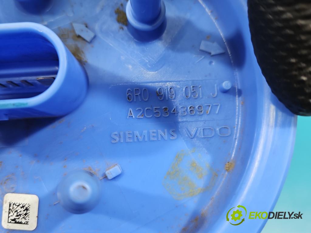 Skoda Rapid 2012-2019 1.2 TSI 86 HP manual 63 kW 1197 cm3 5- čerpadlo palivo 6R0919051J