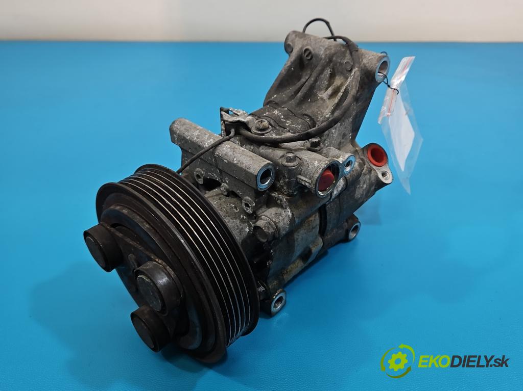 Mazda 2 II 2007-2014 1.3 16V 75 hp manual 55 kW 1349 cm3 5- Kompresor: klíma V09A1AA4AK (Kompresor klimatizace)