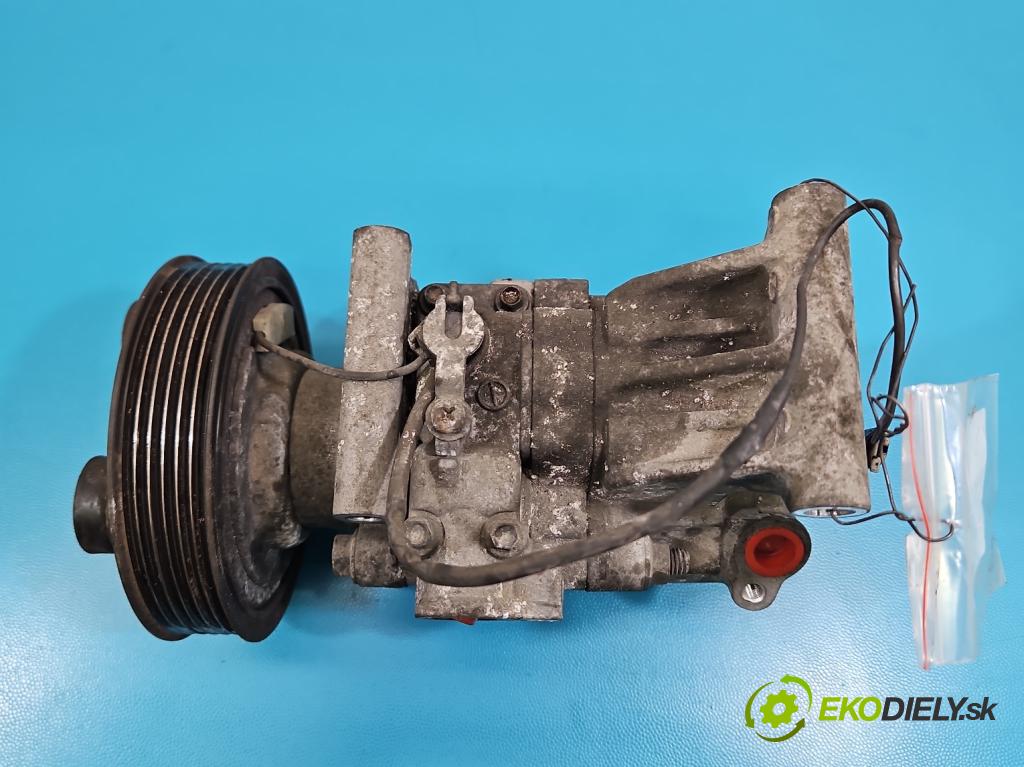 Mazda 2 II 2007-2014 1.3 16V 75 hp manual 55 kW 1349 cm3 5- Kompresor: klíma V09A1AA4AK (Kompresor klimatizace)