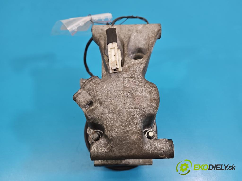 Mazda 2 II 2007-2014 1.3 16V 75 hp manual 55 kW 1349 cm3 5- Kompresor: klíma V09A1AA4AK (Kompresor klimatizace)