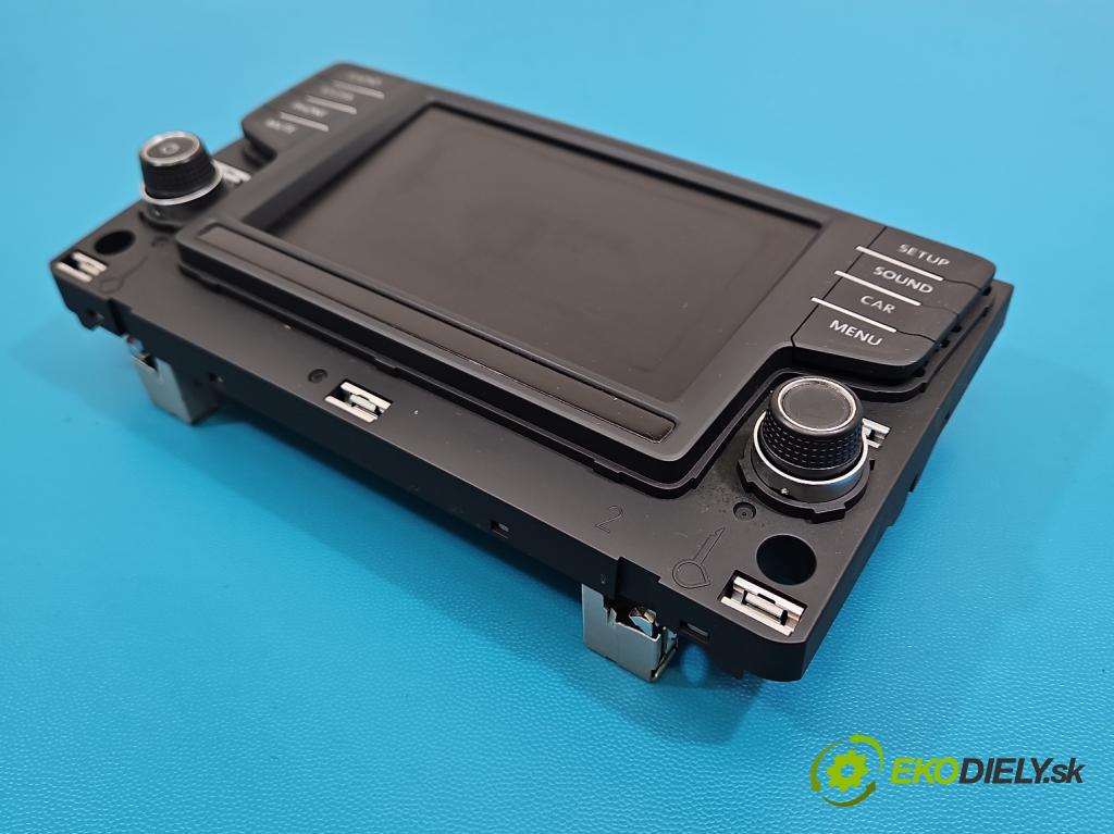 Vw Golf VII 2012-2020 1.2 TSI 86 HP manual 63 kW 1197 cm3 5- Radio originál 3G0919605