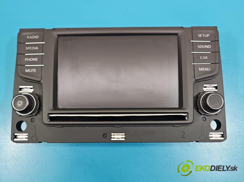 Vw Golf VII 2012-2020 1.2 TSI 86 HP manual 63 kW 1197 cm3 5- Radio originál 3G0919605