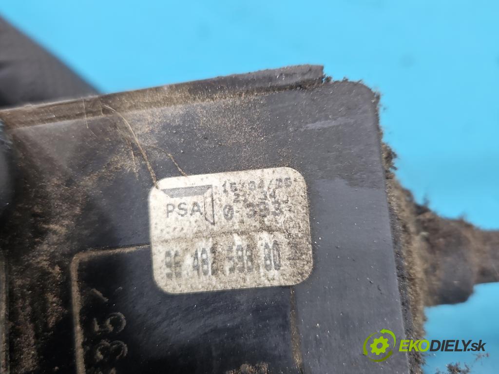 Peugeot 407 2.0 hdi 136 HP manual 100 kW 1997 cm3 5- Páka: Změny: stupeň,rýchlosť 9648259880 (Rýchlostná páka (kulisa))