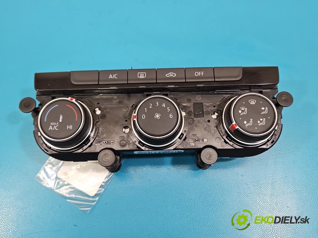 Vw Golf VII 2012-2020 1.2 TSI 86 HP manual 63 kW 1197 cm3 5- panel kúrenia 5G0907426AQ