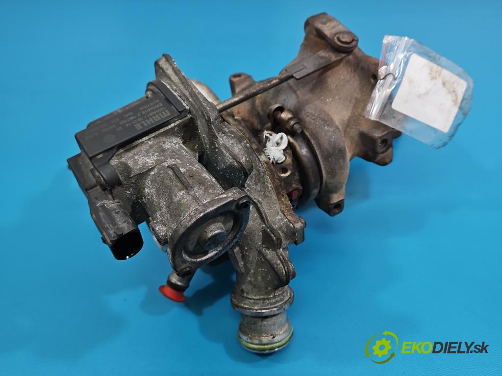 Skoda Rapid 2012-2019 1.2 TSI 86 hp manual 63 kW 1197 cm3 5- Turbodmychadlo 03F145701K (Kompletní turbodmychadlo)