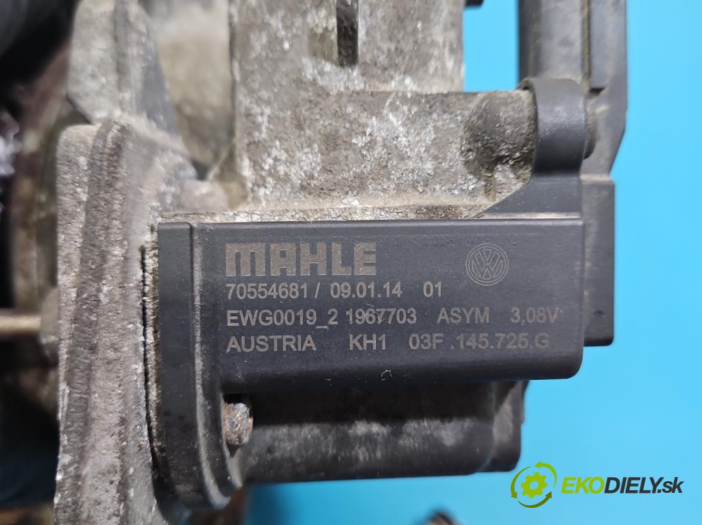 Skoda Rapid 2012-2019 1.2 TSI 86 HP manual 63 kW 1197 cm3 5- turbodúchadlo, turbo 03F145701K (Turbodúchadlo (kompletné))