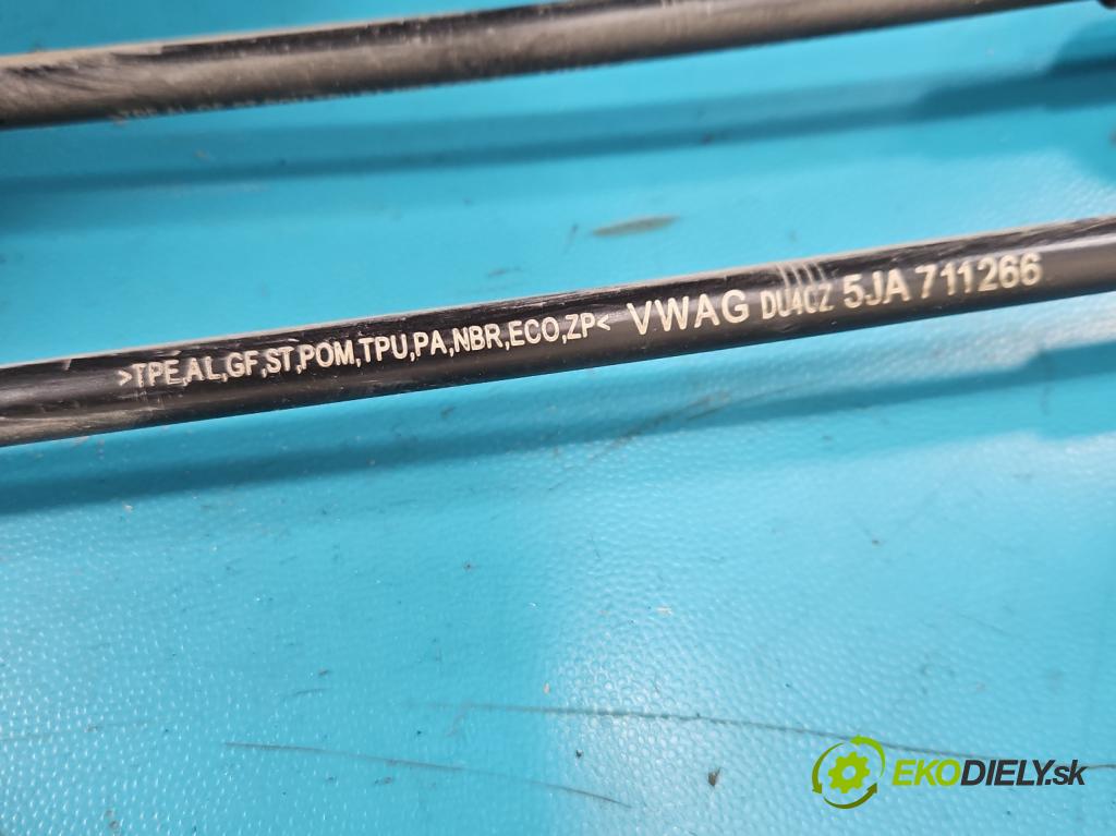 Skoda Rapid 2012-2019 1.2 TSI 86 HP manual 63 kW 1197 cm3 5- Páka: Změny: stupeň,rýchlosť 5JA711061 (Rýchlostná páka (kulisa))