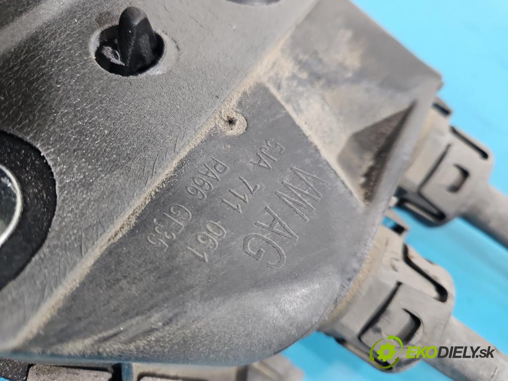 Skoda Rapid 2012-2019 1.2 TSI 86 HP manual 63 kW 1197 cm3 5- Páka: Změny: stupeň,rýchlosť 5JA711061 (Rýchlostná páka (kulisa))