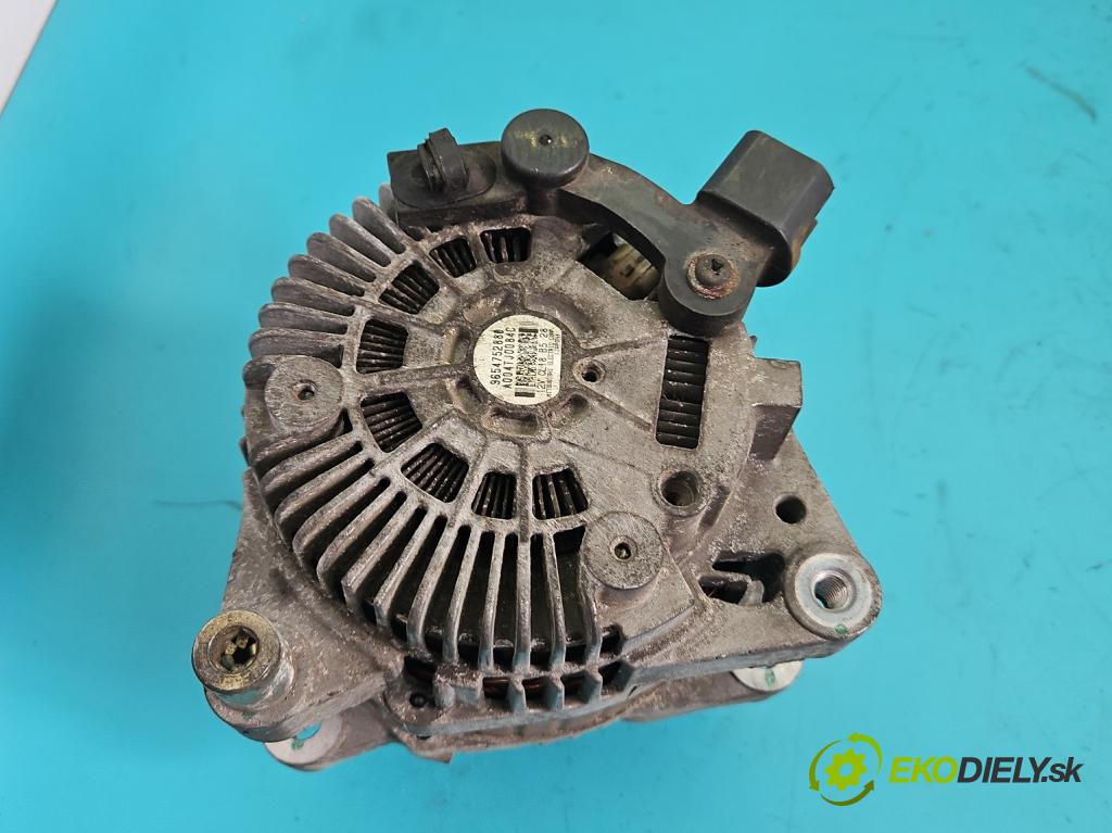 Peugeot 407 2.0 hdi 136hp manual 100 kW 1997 cm3 5- Alternator 9654752880 (Alternátor)