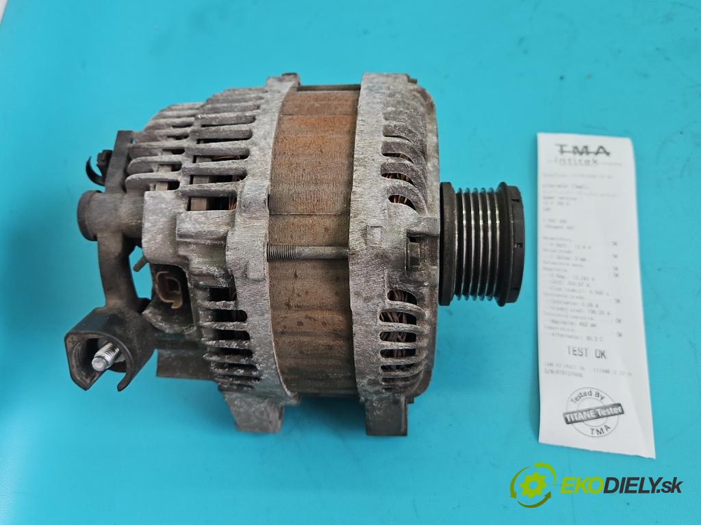 Peugeot 407 2.0 hdi 136hp manual 100 kW 1997 cm3 5- Alternator 9654752880 (Alternátor)